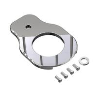 Soporte de reubicación del interruptor de encendido compatible con FLHX 2006-23 Modelos se ajusta a la carretera King FLHR FLHRC POLICÍA FLHP Motocicletas FLHRXS Special(Silver)