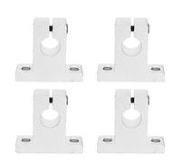 Soporte de riel lineal SK12 4 piezas para eje 12 mm, soporte de eje de aleación de aluminio, accesorio para guía de movimiento lineal, herramienta industrial, repuesto para de desplazamiento