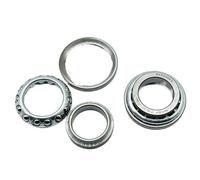 Soporte de rodamiento Kit de tubo de cabezal de rodamiento de vástago de dirección, compatible con YZF600 R6 R/S R1 M/S R7 OW-02 98-17 FZ1 Fazer FZ1S FZ1N FZ1000 06-15 Cojinete del árbol motor