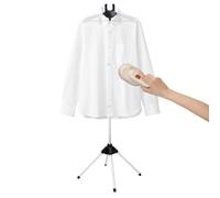 Soporte de ropa - Soporte de ropa telescópica plegable, estante de vapor de tela de pie, accesorios para planchadora de vapor para viajes lavandería hogar armario interior dormitorio apartamento