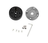 Soporte de roseta ligero de 4 roscas para fijación de mango de madera con llave inglesa. Disfruta de una fácil instalación, soporte de cámara de aleación de aluminio