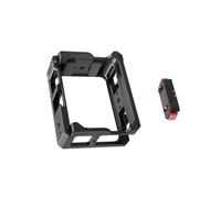 Soporte de rotación completa de metal para cámaras pequeñas con función y diseño fácil de viajar, jaula mejorada con zapata fría