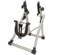 Soporte de rueda de bicicleta, soporte de rueda de bicicleta duradero plegable, al aire para ciclismo, herramienta de bicicleta de carretera