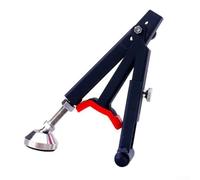 Soporte de rueda de motocicleta con innovador mecanismo de guía de giro para una rotación rápida y elevación estable, compacto y ligero para un fácil transporte