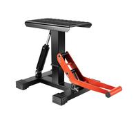 Soporte de rueda delantero/trasero y gato de elevación para motocicleta, puente elevador profesional y soporte de moto, para garajes y talleres de reparación