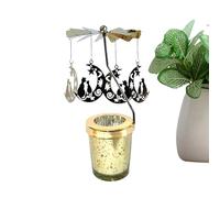 Soporte de rueda, soporte de ruedas que | Hilador de elefante - carrusel portarrollos portarrollos de papel decorativo navideño para centros de mesa