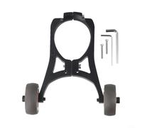 Soporte de scooter para Nine-bot Max G30 Soporte de mano para scooter eléctrico Soporte de rueda auxiliar de aluminio Soporte de almacenamiento plegable Soporte de soporte de mano