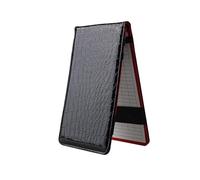 Soporte de Scorecard de piel sintética, Club Yardage Book, Golf Scorebook with 2 Scorecards, Journal Notebook and Log Book for Golfers, Perfect for Men and Women