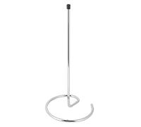 Soporte de secado de decantador de vino, soporte de estante de decantador de vino de acero inoxidable con cabeza de silicona al revés Accesorios de soporte de secado de decantación de vino tinto