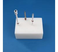 Soporte de secado de electrodos (1 pieza): herramienta personalizable for fijar revestimiento de PTFE/PVC en aplicaciones electroquímicas.(C)