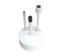 Soporte de secado de electrodos, herramienta duradera de recubrimiento de PTFE/PVC for aplicaciones electroquímicas, personalizado, 1 ud.(A)