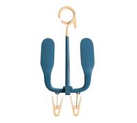 Soporte de secado de zapatos para armario, zapatillas, gancho - Soporte de doble gancho ajustable para secar zapatos, estante para zapatos de drenaje rápido para un almacenamiento eficiente y que