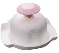 Soporte de seguridad alimentaria para mandolina o rallador, protector de dedos para cortador de mandolina, color rosa