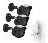 Soporte de seguridad giratorio de 360° para sistema de cámara al aire libre | Rotación de 360°, inclinación de 90°, ángulo de visión perfecto, audio bidireccional claro, fácil de instalar