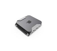 Soporte de seguridad Mac Mini - MACLOCKS - MMEN76 luminio cepillado - Color gris - Alta calidad