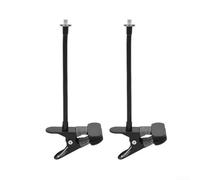 Soporte de seguridad para cámara, 2 piezas de montaje flexible para EufyCam 2C/2C Pro/3/3C para soporte de anillo, pared techo, interior y exterior, ajustable
