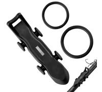 Soporte de señuelo de pesca para caña, soporte de anzuelo de pesca,Soporte de señuelo de caña de pescar versátil | Guardián de cebo de pesca, soporte de gancho de caña de pescar con anillos de caucho