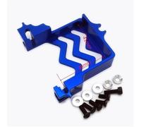 Soporte de servo de Aluminio con diseño de radiación Compatible con servo 2075 2075X for Trax-xas 1/5 X-Maxx X Maxx 1/6 XRT 7749(Blauw)