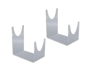 Soporte de Shofar de Acrílico Transparente, Soporte Resistente con Base Transparente para Oryx, Kudu, Espadas de Shofar Yemenitas, Decoración Navideña para el Hogar y la Oficina,