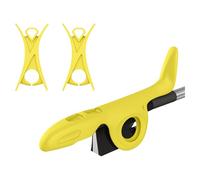 Soporte de silicona con clip para arcos de violín, corrector de dedos para estudiantes, soporte corrector de arcos para violín, fácil de usar