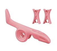 Soporte de silicona con clip para arcos de violín, corrector de dedos para estudiantes, soporte para arcos de violín, fácil de usar, asistente de dedos para estudiantes