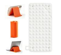 Soporte de silicona flexible con ventosa para teléfono, soporte portátil plegable de aluminio para teléfono, soporte antideslizante manos libres para teléfonos móviles, tabletas y portátiles, selfies