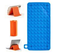 Soporte de silicona flexible con ventosa para teléfono, soporte portátil plegable de aluminio para teléfono, soporte antideslizante manos libres para teléfonos móviles, tabletas y portátiles, selfies