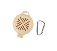 Soporte de silicona flexible para residuos con construcción de bucle resistente que evita quemaduras, funciona con bobinas estándar para espacios interiores y exteriores, One Size, como se describe