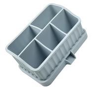 Soporte De Silicona para Cepillos De Dientes Y Pasta De Dientes Práctico para Almacenamiento En Baño con Base Resistente Y Diseños Fáciles De Usar Organizadores para Cuidado del Dormitorio