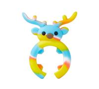 Soporte de silicona para cucharas de cocina, 6 x 7,5 cm, resistente al calor, soporte para utensilios de cocina, bandeja de sopa, solución de preparación de comidas para la organización de utensilios