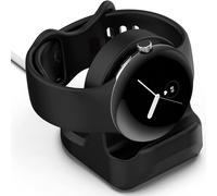 Soporte de silicona para Google Pixel Watch, amplia compatibilidad con ranura integrada para la gestión de cables para una organización impecable