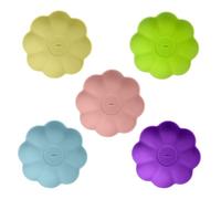 Soporte de silicona para helados - 5 piezas del soporte de Petal Drip Proof - Buena golosinas, sensor de gotas popcicas para niños y niñas Acción de Gracias