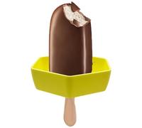 Soporte de silicona para niños, 10 x 9 x 3 cm, 45 g, recuperable Ice Cream Catcher - Antimano Free Stick for Party Picnic Home - a prueba de fugas