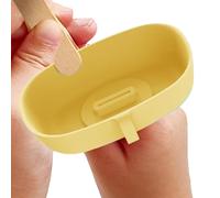 Soporte de silicona para paletas - Soporte de hielo sin goteo, reutilizable, soporte para palitos de helados, atrapa goteos de hielo derretido, soporte sin goteo para fiestas de cumpleaños y niños (76