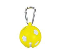 Soporte de silicona para pelotas de golf, bolsa protectora de almacenamiento de una sola bola, portadores de protección con gancho, soporte de cintura de almacenamiento de golf, portadores de
