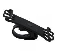 Fischer Soporte para móvil 360°, Negro, Extra sicher
