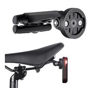 Soporte de Sillín Multifuncional para Bicicleta Compatible con Garmin Varia RTL515 RTL510 RVR315 TL300 y GoPro, Soporte Luz Trasera Radar y Cámara Deportiva, Accesorios de Ciclismo MTB y Carretera