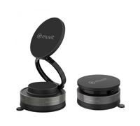 Soporte de Smartphone para Coche Muvit For Change MCCHL0035/ Negro