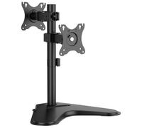 Soporte de Sobremesa para 2 Monitores Aisens DT32TR-409/ Giratorio/ Inclinable/ hasta 8kg