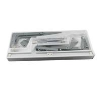 Soporte de solapa de bisagra de puerta de gabinete de elevación Vertical for gabinetes de cocina de 50-90cm de ancho, 1 Juego