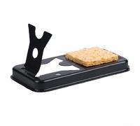 Soporte de soldador con base de metal pesado resistente a altas temperaturas, soporte estable con bandeja de esponja de limpieza compatible con varias soldaduras eléctricas
