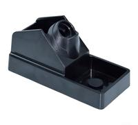 Soporte de soldador con esponja para hierros de la serie 936 con control de temperatura, base de resina resistente al calor, soporte estable para reparación electrónica y trabajos de soldadura de