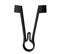 Soporte de sonda multímetro - Herramienta de sujeción de cables de prueba ABS | Ayuda ergonómica de agarre antideslizante para pruebas eléctricas con una sola mano, gestión segura de cables, accesorio