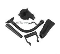 Soporte de soplador para amoladora angular 100 115 125, herramienta de soplador de aire eléctrico, convertidor de amoladora a soplador 2 en 1, accesorio de soplado de polvo para limpieza multiusos (D)