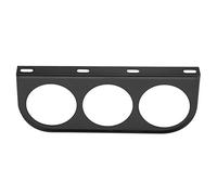 Soporte de soporte de calibre, medidor universal de 52 mm 2 pulgadas Soporte de vaina de montaje de pilar de indicador(Negro)