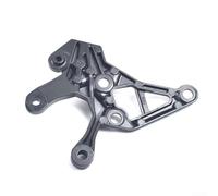 Soporte de soporte de estribo delantero para motocicleta, para Kawasaki Z900 2017-2023, accesorios de marco de aleación de aluminio negro izquierdo derecho (izquierda)
