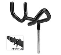 Soporte de soporte de micrófono Boompole, soporte de poste de audio de metal Soporte de micrófono con funda protectora