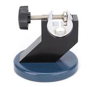 Soporte de soporte de micrómetro de acero fundido de Klanata con base redonda para rosca de tornillo de 0-100 mm fuera del micrómetro - Accesorio de herramientas de medición para