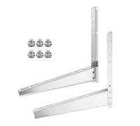 Soporte de soporte para aire acondicionado - Soporte de soporte de aire acondicionado | Soporte de soporte para el aire acondicionado desde la ventana | Jugar a la instalación en acero inoxidable para