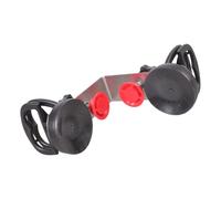 Soporte de succión multiusos aplicable para ángulos de 90 grados, fijación en superficies lisas como vidrio y azulejos